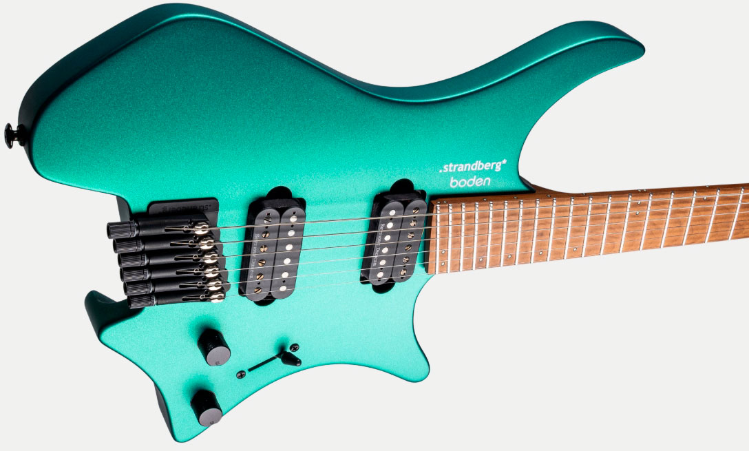 Strandberg Boden Standard N2.6 6c 2h Fishman Fluence Ht Mn - Transformative Teal Metallic - Multi-Scale Guitar - Variation 4