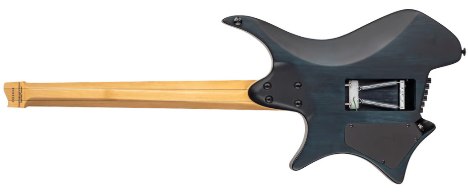 Strandberg Boden Standard Nx 6c Tremolo Multiscale Hss Mn - Translucent Blue - Multi-Scale Guitar - Variation 1