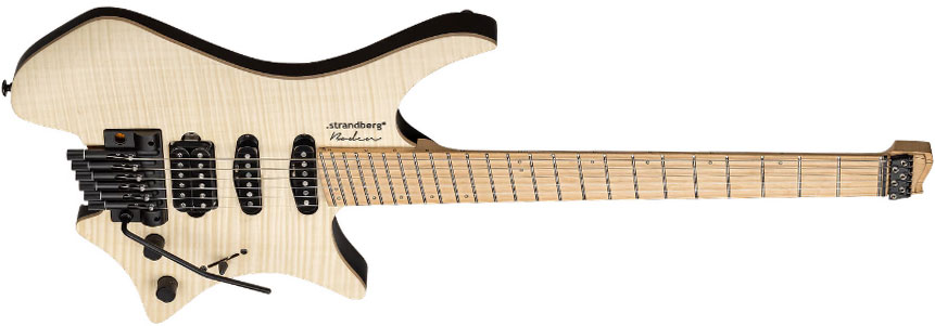 Strandberg Boden Standard Nx 6c Tremolo Multiscale Hss Mn - Natural - Multi-Scale Guitar - Variation 1