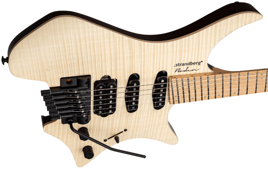 Strandberg Boden Standard Nx 6c Tremolo Multiscale Hss Mn - Natural - Multi-Scale Guitar - Variation 4