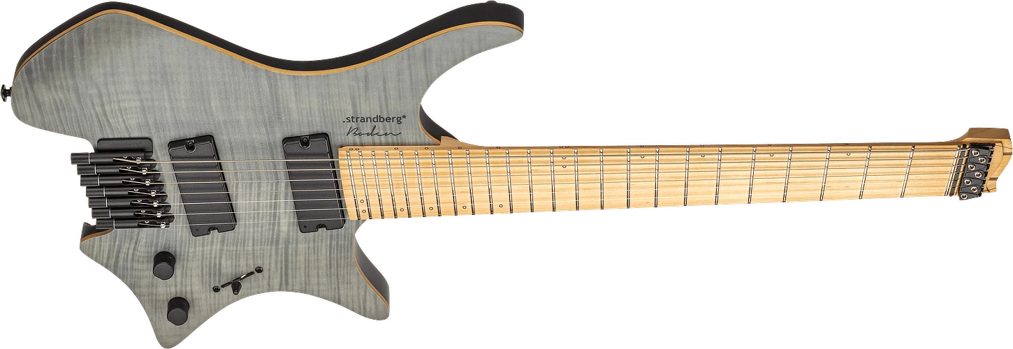Strandberg Boden Standard Nx 7c Multiscale 2h Ht Mn - Charcoal - Multi-Scale Guitar - Variation 1