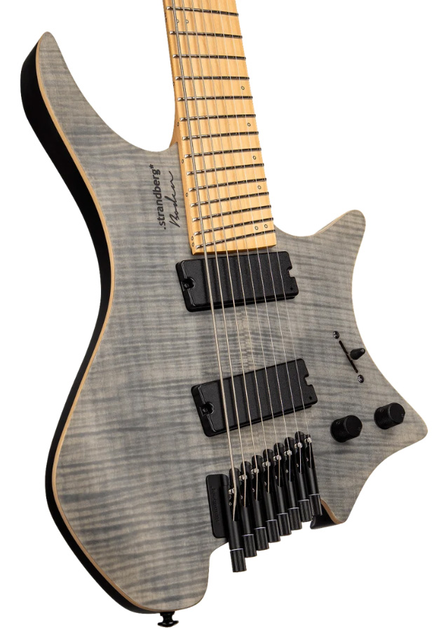 Strandberg Boden Standard Nx 8c Multiscale 2h Ht Mn - Charcoal - Multi-Scale Guitar - Variation 3