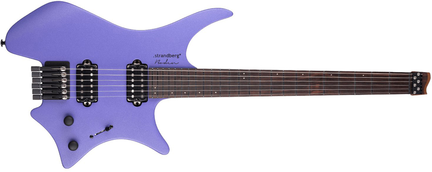 Strandberg Boden Essential 6 2h Ht Rw - Future Dusk - Elektrische Reisegitarre - Main picture