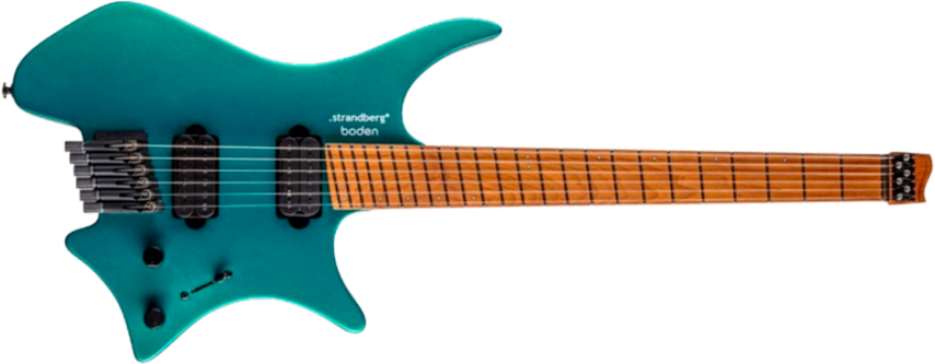 Strandberg Boden Standard N2.6 6c 2h Fishman Fluence Ht Mn - Transformative Teal Metallic - Multi-Scale Guitar - Main picture