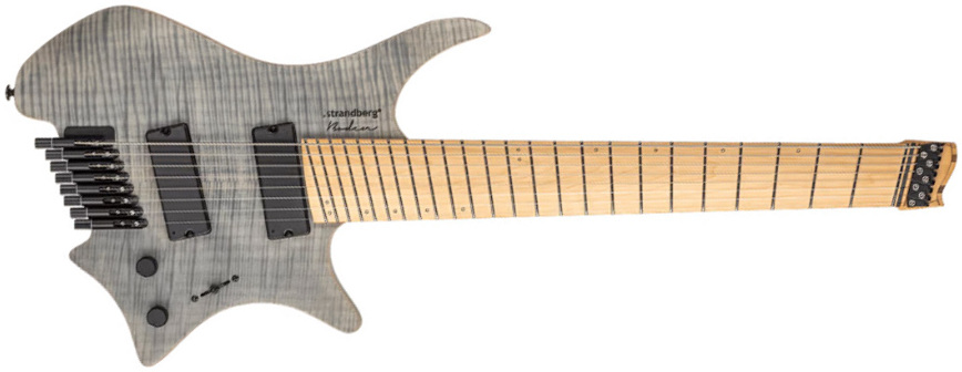 Strandberg Boden Standard Nx 8c Multiscale 2h Ht Mn - Charcoal - Multi-Scale Guitar - Main picture