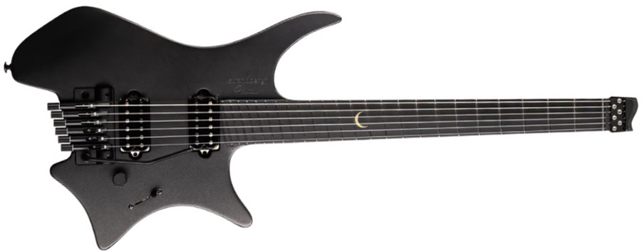 Strandberg Plini Edition Boden Nx6 Neck-thru Signature Multiscale 2h Trem Ric - Black - Signature-E-Gitarre - Main picture