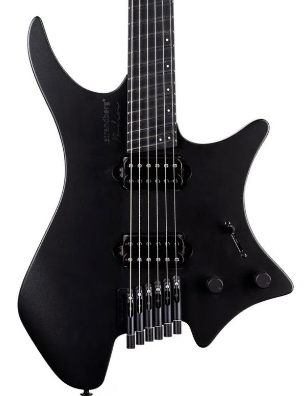 Multi-scale guitar Strandberg Boden Metal NX 6 - Black Granite