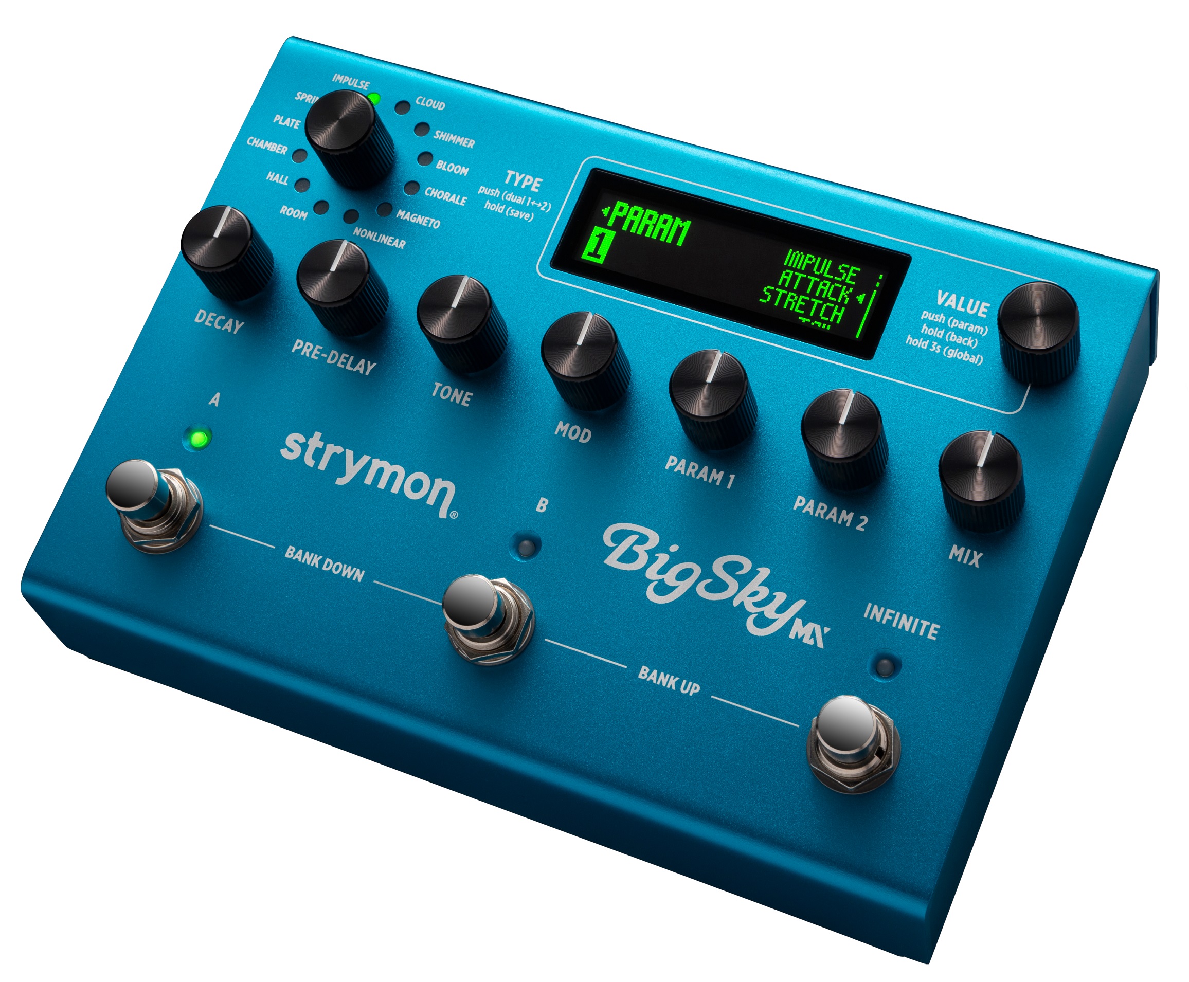 Strymon Bigsky Mx - Reverb/Delay/Echo Effektpedal - Variation 2