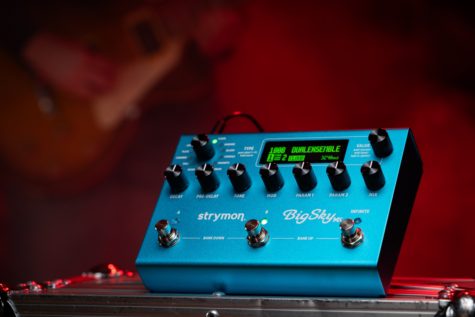 Strymon Bigsky Mx - Reverb/Delay/Echo Effektpedal - Variation 4