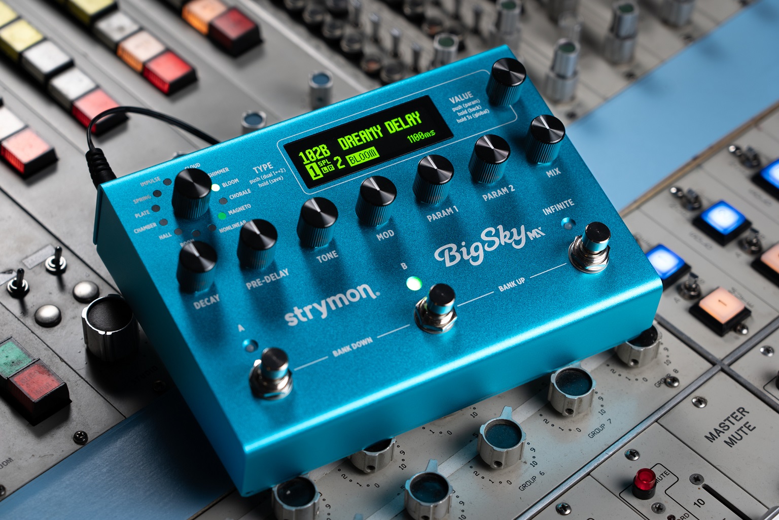 Strymon Bigsky Mx - Reverb/Delay/Echo Effektpedal - Variation 5