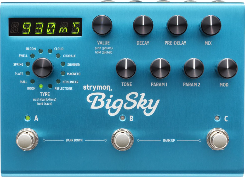 Strymon Bigsky Multidimensional Reverb - - Reverb/Delay/Echo Effektpedal - Main picture