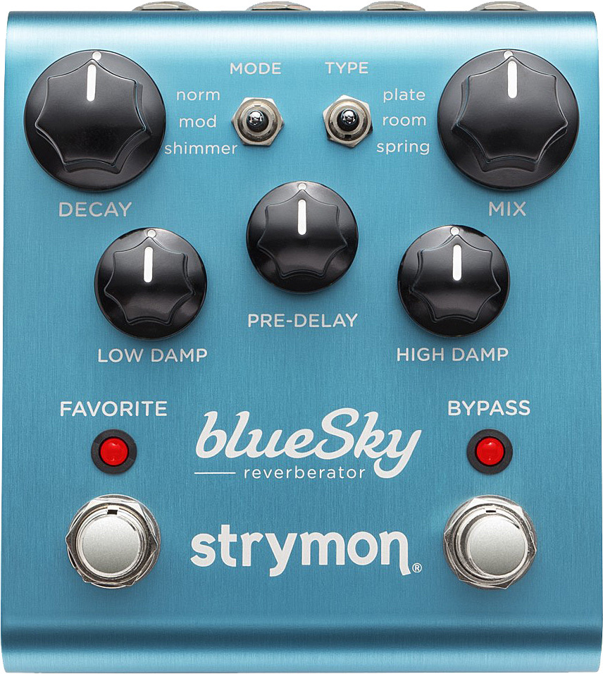 Strymon Bluesky Reverberator - Reverb/Delay/Echo Effektpedal - Main picture