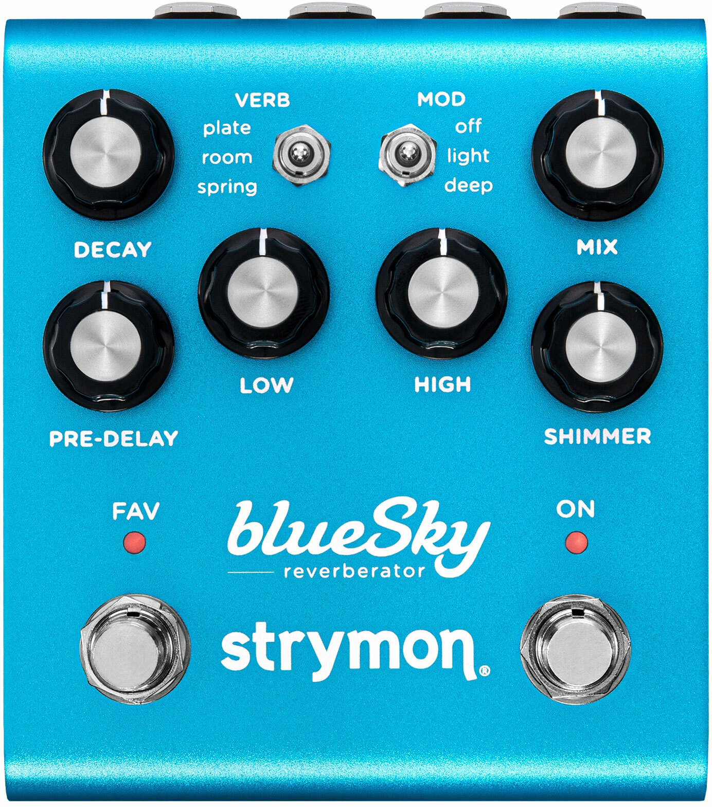 Strymon Bluesky Reverberator V2 - Reverb/Delay/Echo Effektpedal - Main picture