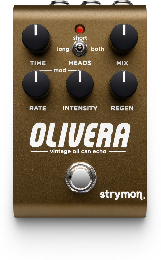 Strymon Olivera Vintage Oil Can Echo - Reverb/Delay/Echo Effektpedal - Main picture