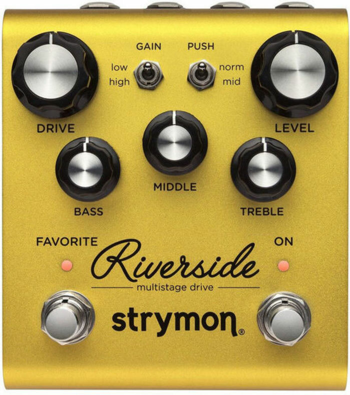 Strymon Riverside Multistage Drive - Overdrive/Distortion/Fuzz Effektpedal - Main picture