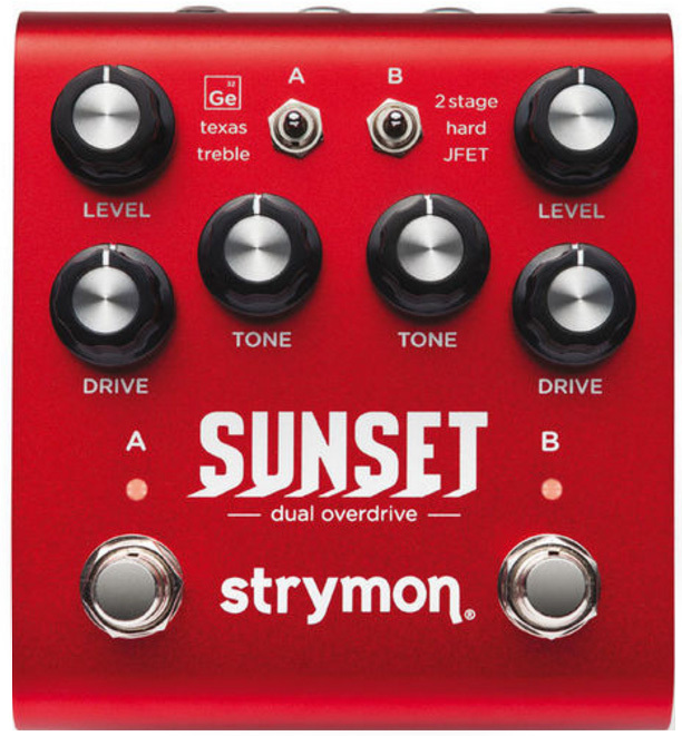 Strymon Sunset Dual Overdrive - Overdrive/Distortion/Fuzz Effektpedal - Main picture