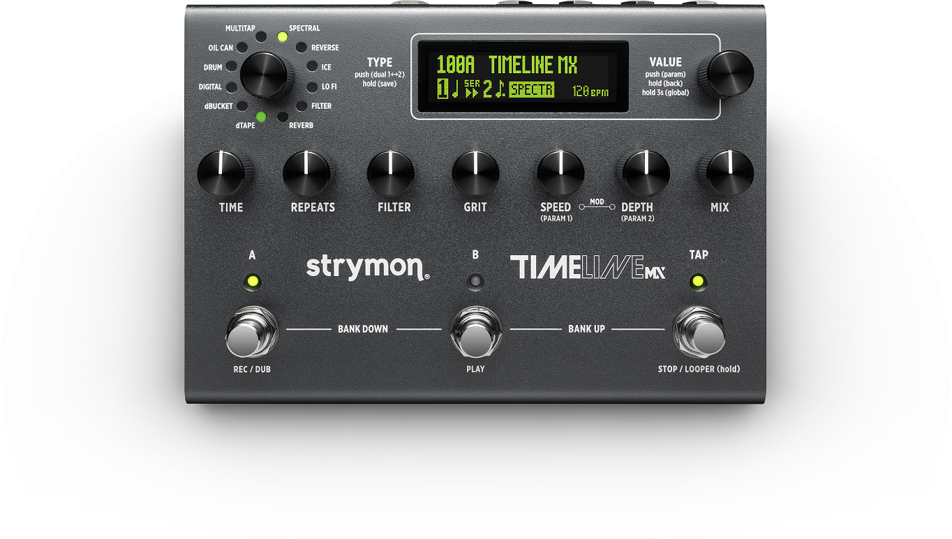 Strymon Timeline Mx - Reverb/Delay/Echo Effektpedal - Main picture