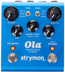 Modulation/chorus/flanger/phaser & tremolo effektpedal Strymon Ola dBucket Chorus and Vibrato