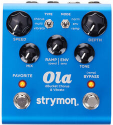 Modulation/chorus/flanger/phaser & tremolo effektpedal Strymon Ola dBucket Chorus and Vibrato