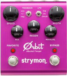 Modulation/chorus/flanger/phaser & tremolo effektpedal Strymon Orbit dBucket Flanger