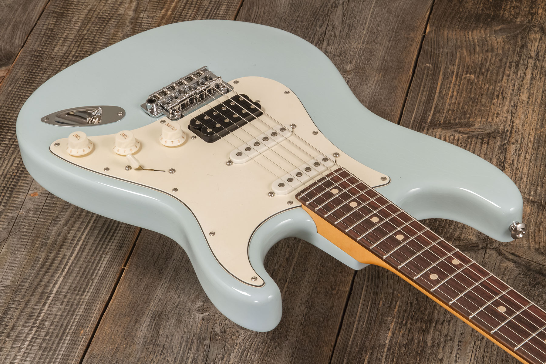 Suhr Classic S 01-cls-0013 Hss Trem Rw - Sonic Blue - E-Gitarre in Str-Form - Variation 6