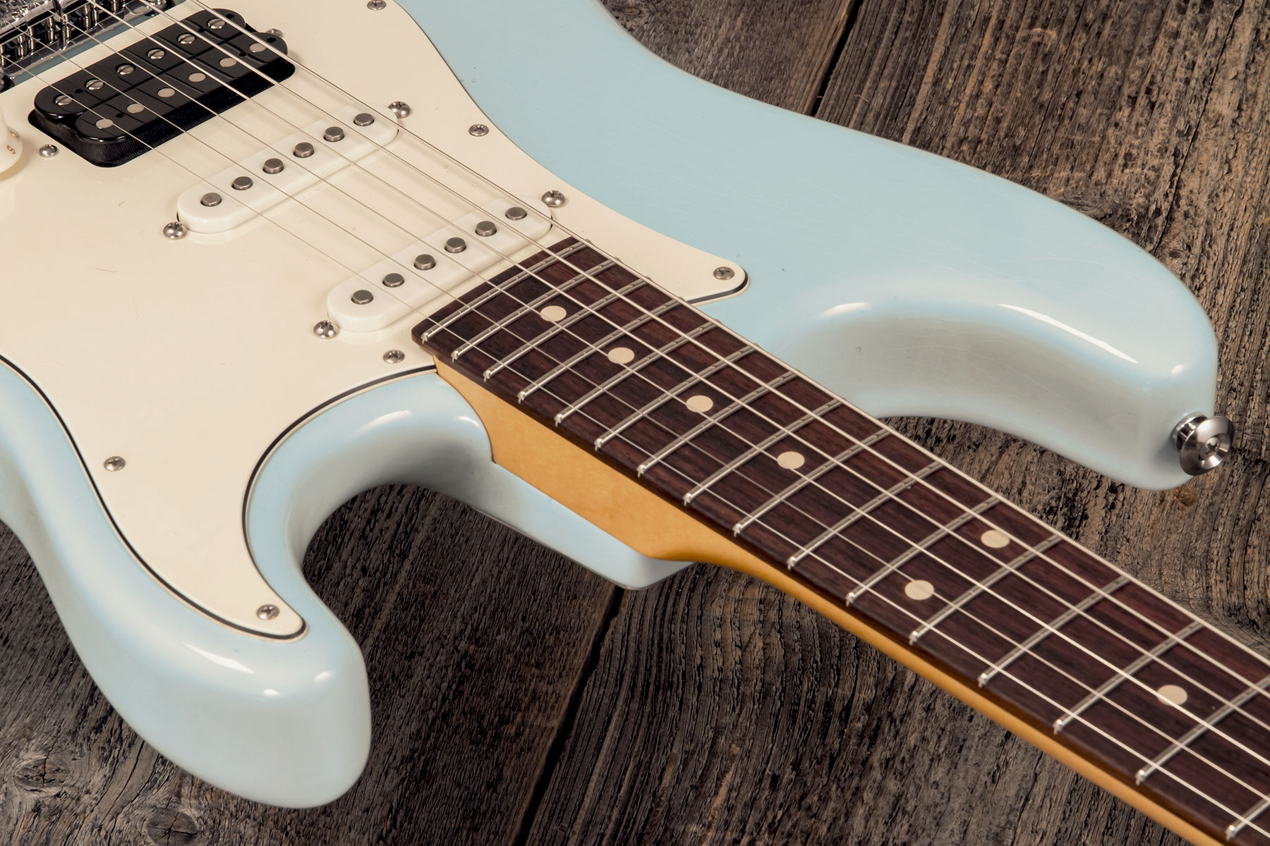 Suhr Classic S 01-cls-0013 Hss Trem Rw - Sonic Blue - E-Gitarre in Str-Form - Variation 8