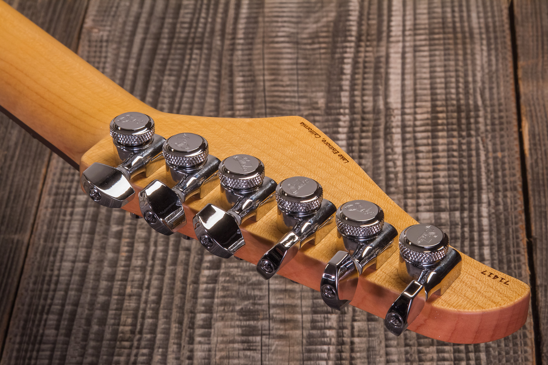 Suhr Classic S Antique 01-csa-0013 Hss Trem Rw - Light Aging Sonic Blue - E-Gitarre in Str-Form - Variation 10
