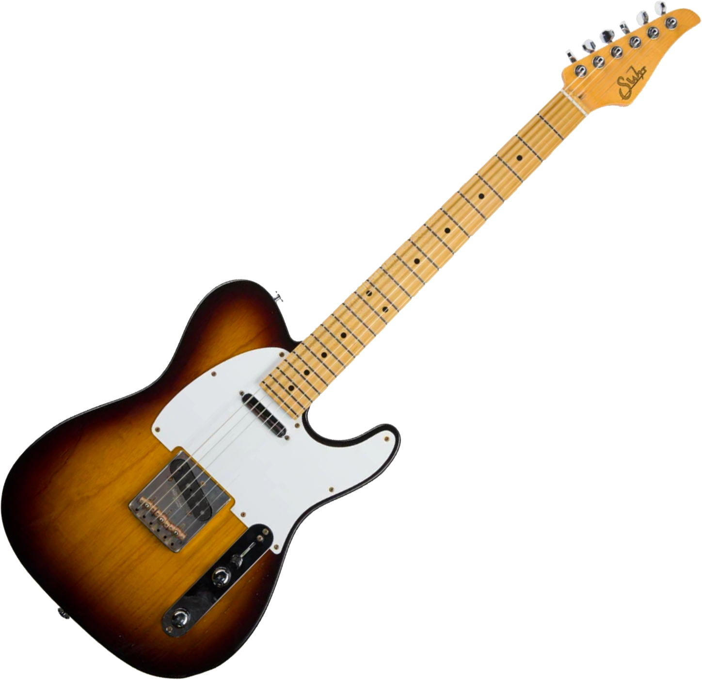 Suhr Classic T Antique 01-cta-0025 2s  Ht Mn - 2 Tone Tobacco Burst - E-Gitarre in Teleform - Variation 2