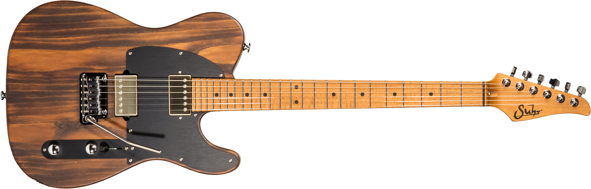 Suhr Andy Wood Modern T 01-sig-0033 Usa Signature 2h Trem Mn #72794 - Whiskey Barrel - E-Gitarre in Teleform - Main picture