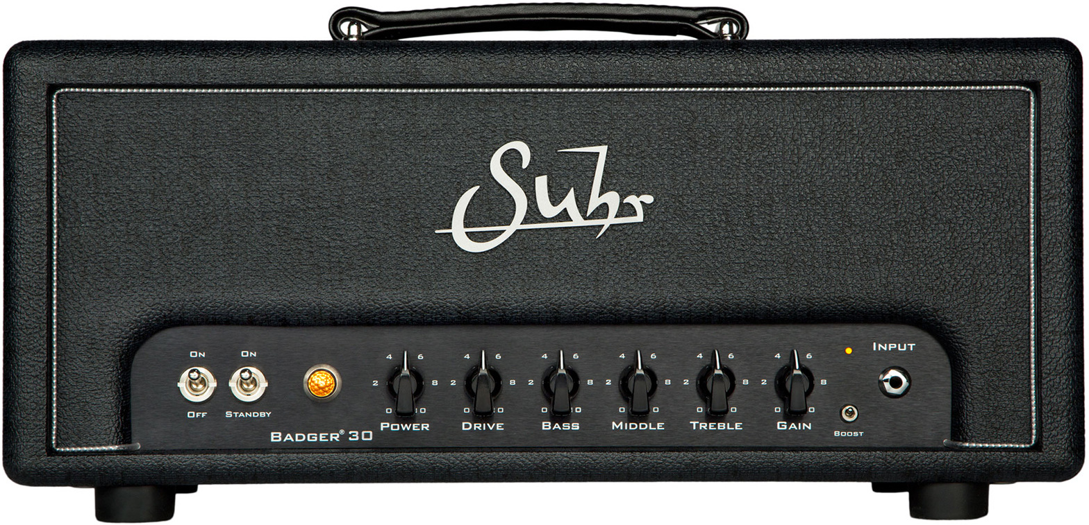Suhr Badger 30 Black Head 25w - E-Gitarre Topteil - Main picture