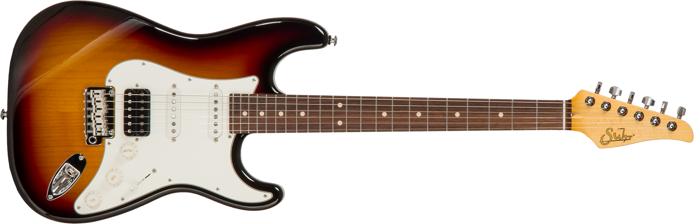 Suhr Classic S 01-cls-0001 Hss Trem Rw #70248 - 3 Tone Burst - E-Gitarre in Str-Form - Main picture