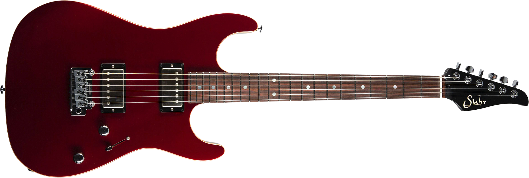 Suhr Pete Thorn Standard 01-sig-0029 Signature 2h Trem Rw - Garnet Red - E-Gitarre in Str-Form - Main picture