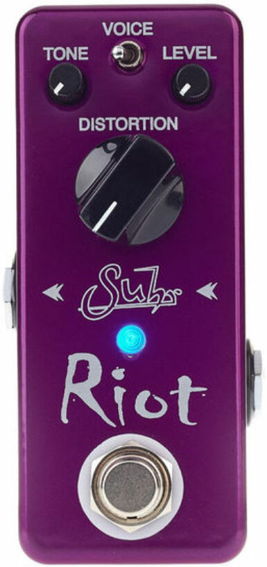 Suhr Riot Distorsion Mini Overdrive/distortion/fuzz effektpedal