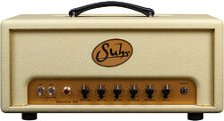 E-gitarre topteil Suhr Badger 30 Cream