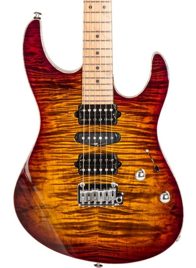 E-gitarre in str-form Suhr                           Modern Plus 01-MDP-0049 #72943 - Bengal burst