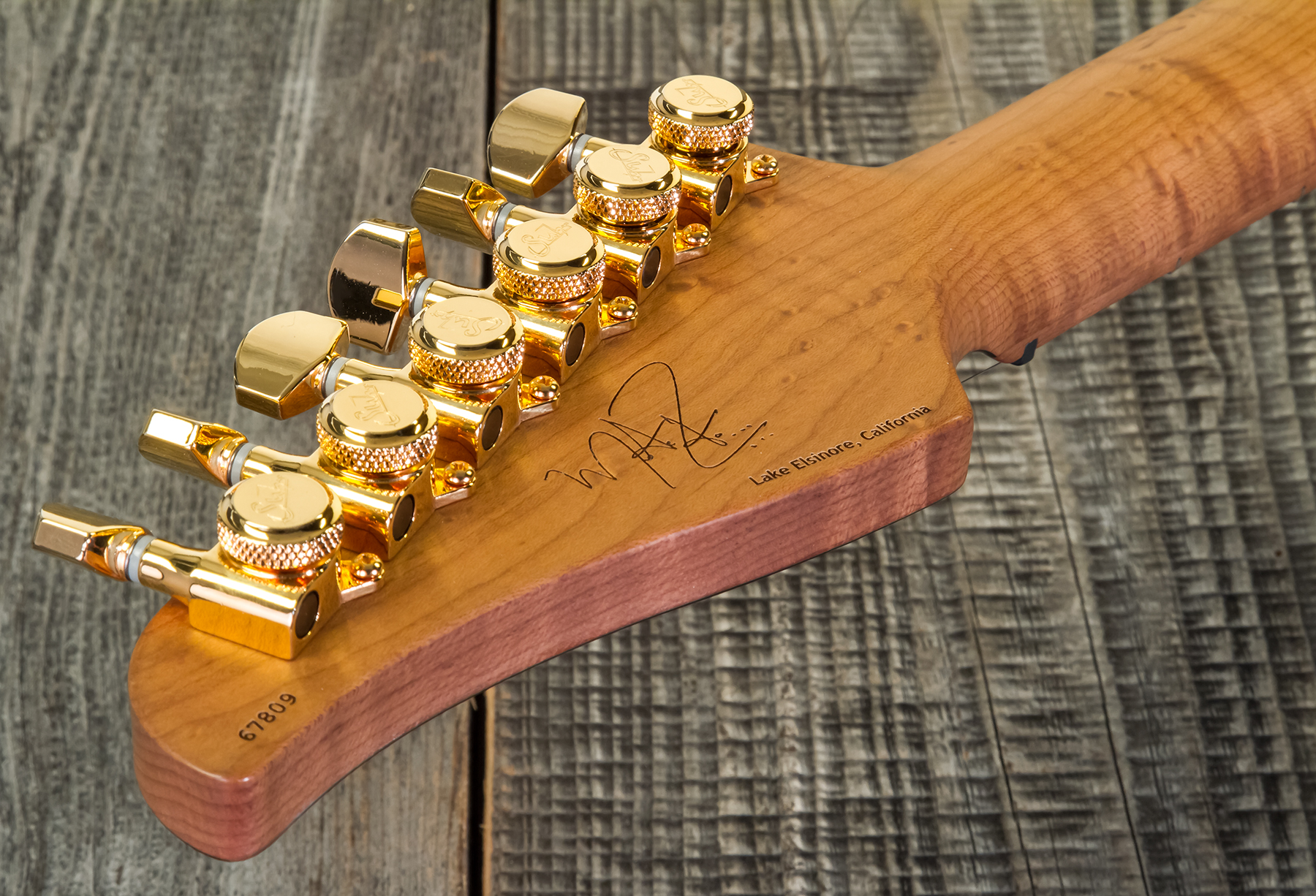 Suhr Mateus Asato Classic 01-sig-0030 Signature 2s  Ht Mn - Black - E-Gitarre in Teleform - Variation 8
