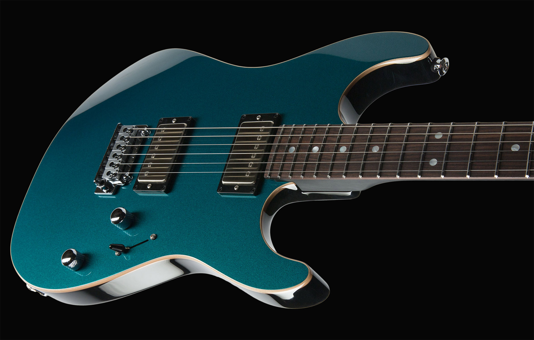 Suhr Pete Thorn Standard 01-sig-0012 Signature 2h Trem Rw - Ocean Turquoise Metallic - E-Gitarre in Str-Form - Variation 3