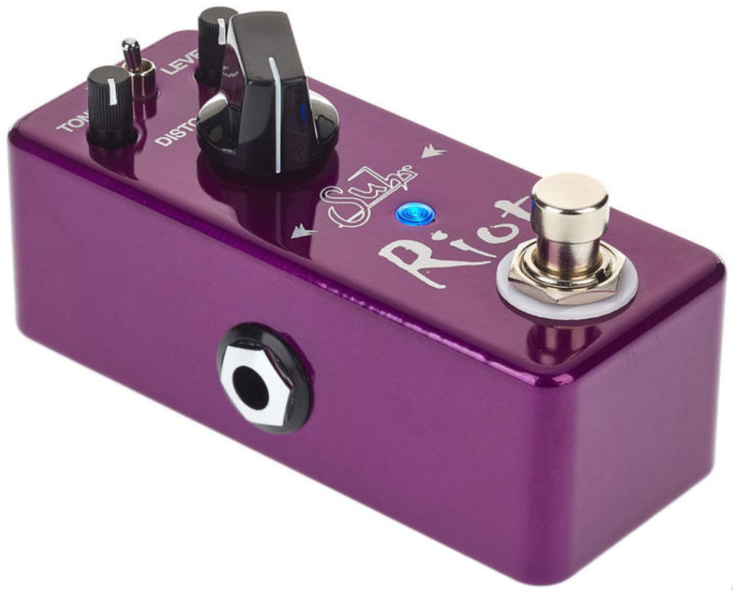 Riot Distorsion Mini Overdrive/distortion/fuzz effektpedal Suhr