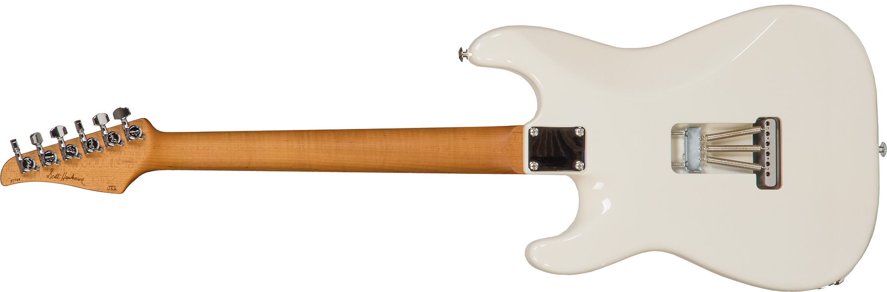Suhr Scott Henderson Classic S 01-sig-0009 Signature 3s Trem Rw #67764 - Olympic White - E-Gitarre in Str-Form - Variation 1