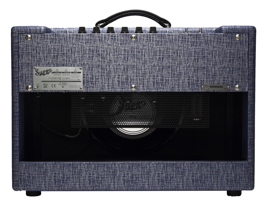 Supro 1648rt Saturn Reverb 15w 1x12 Blue Rhino Hide - Combo für E-Gitarre - Variation 2