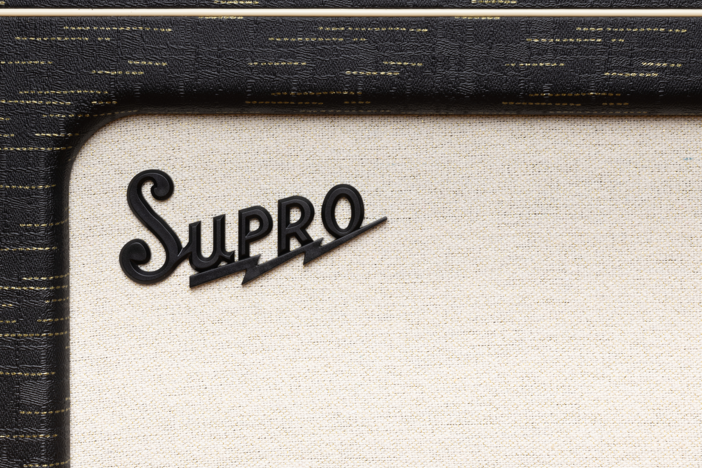 Supro Ambassador Custom Black Gold Scandia 2x10 50w - Combo für E-Gitarre - Variation 5