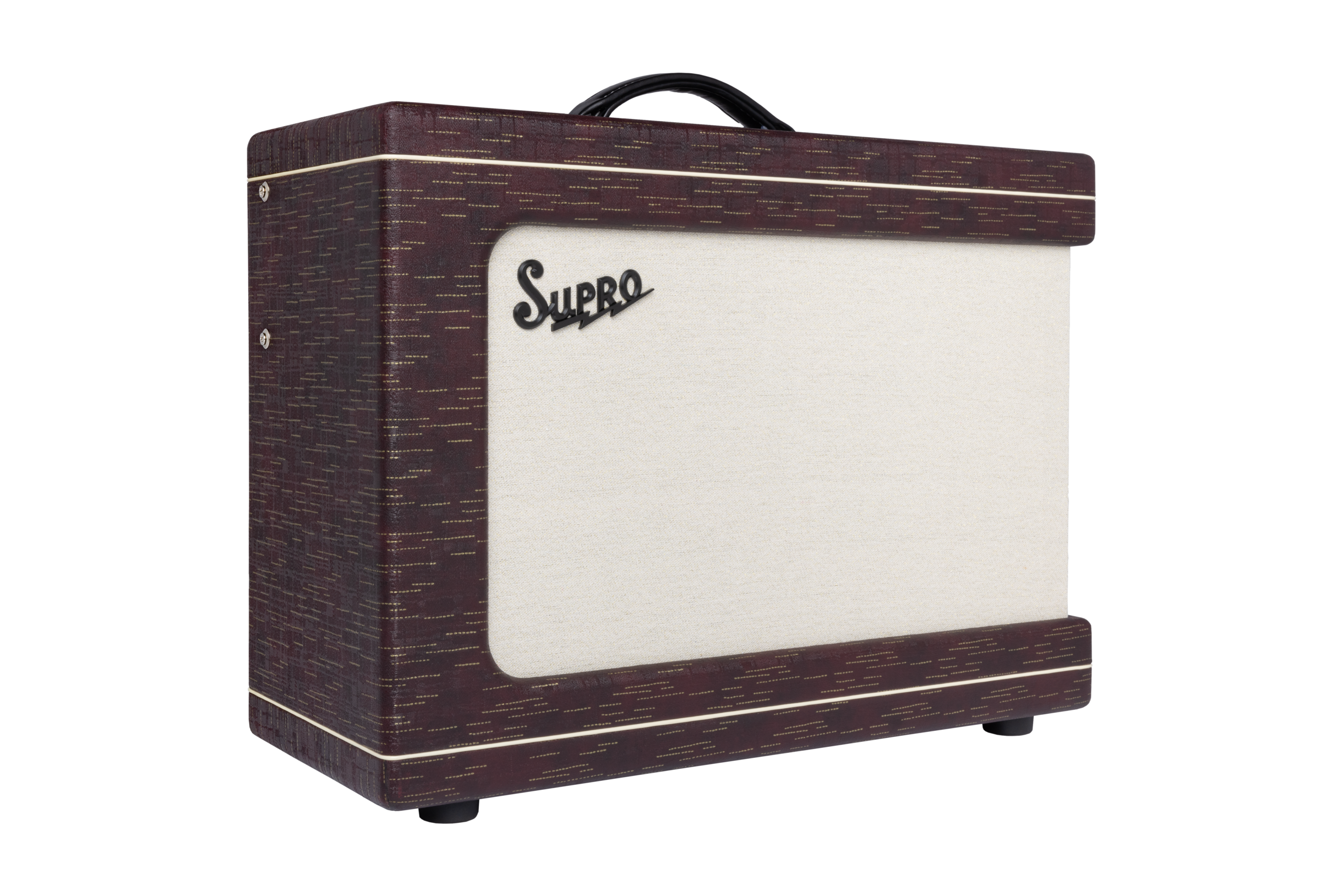 Supro Ambassador Custom Burgundy Gold Scandia 2x10 50w - Combo für E-Gitarre - Variation 1