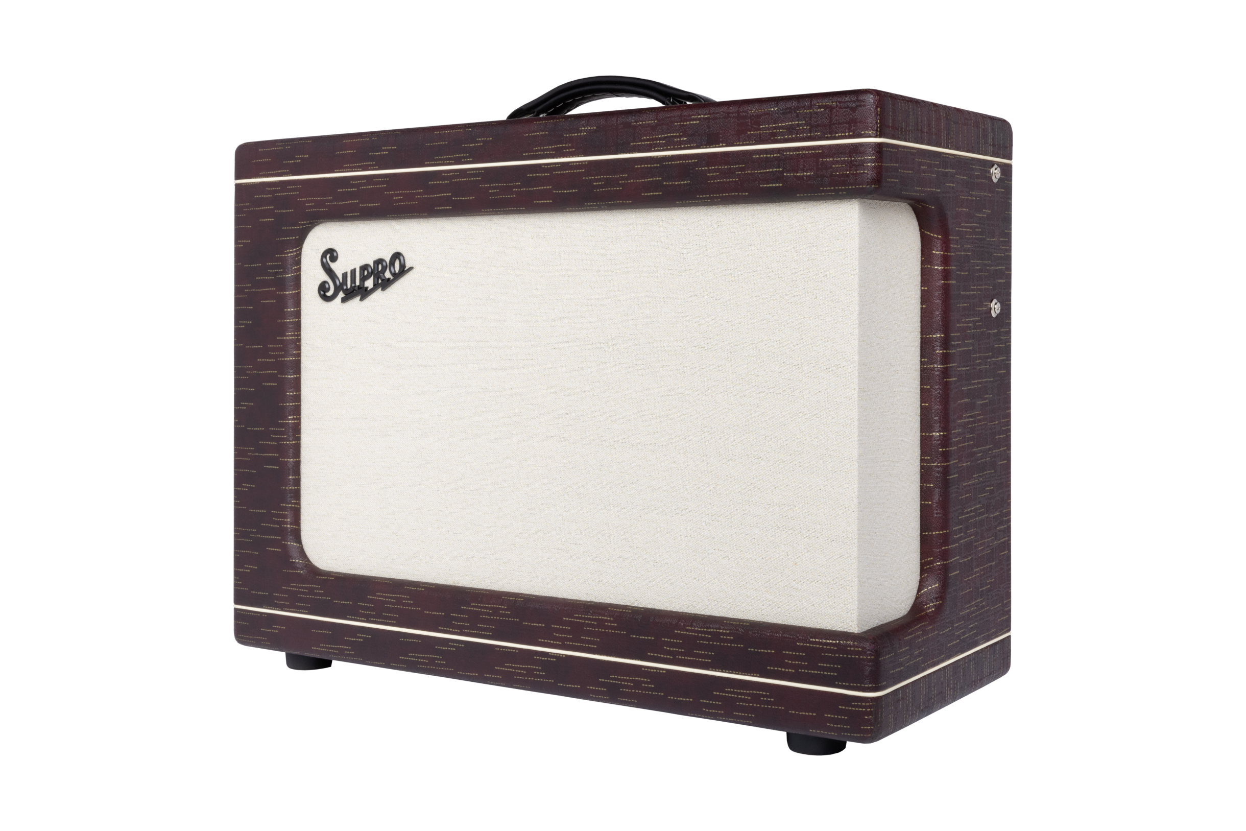 Supro Ambassador Custom Burgundy Gold Scandia 2x10 50w - Combo für E-Gitarre - Variation 2