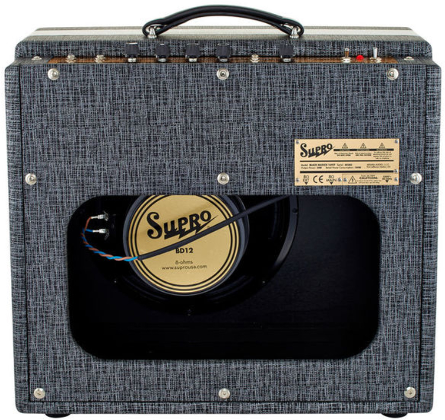 Supro Black Magick 25w 1x12 Black Rhino Hide - Combo für E-Gitarre - Variation 1