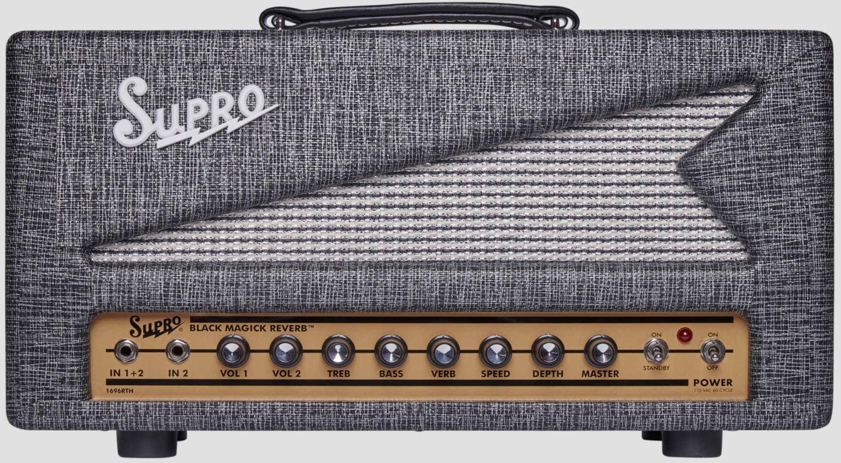 Supro Black Magick Reverb Head 25w 6973 - E-Gitarre Topteil - Variation 1