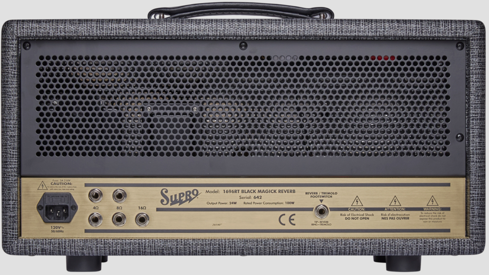 Supro Black Magick Reverb Head 25w 6973 - E-Gitarre Topteil - Variation 2