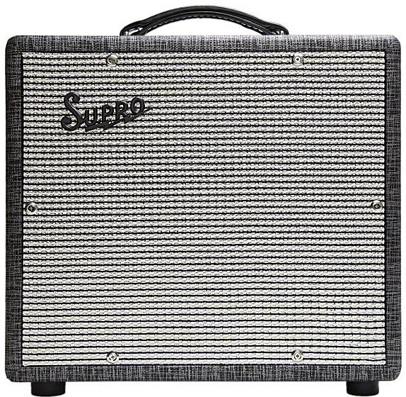 Supro 1610rt Comet 6-14w 1x10 Black Rhino Hide - Combo für E-Gitarre - Main picture