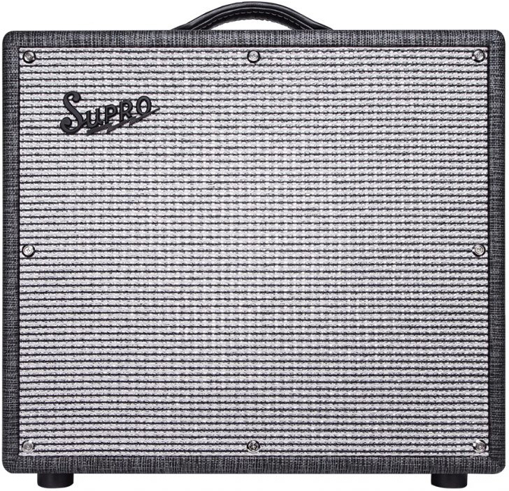 Supro 1696rt Black Magic Reverb Combo Legend 25w 1x12 - Combo für E-Gitarre - Main picture