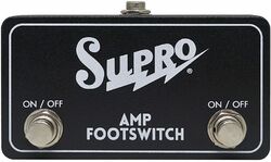 Fußschalter für verstärker Supro SF2 Dual Amp Footswitch