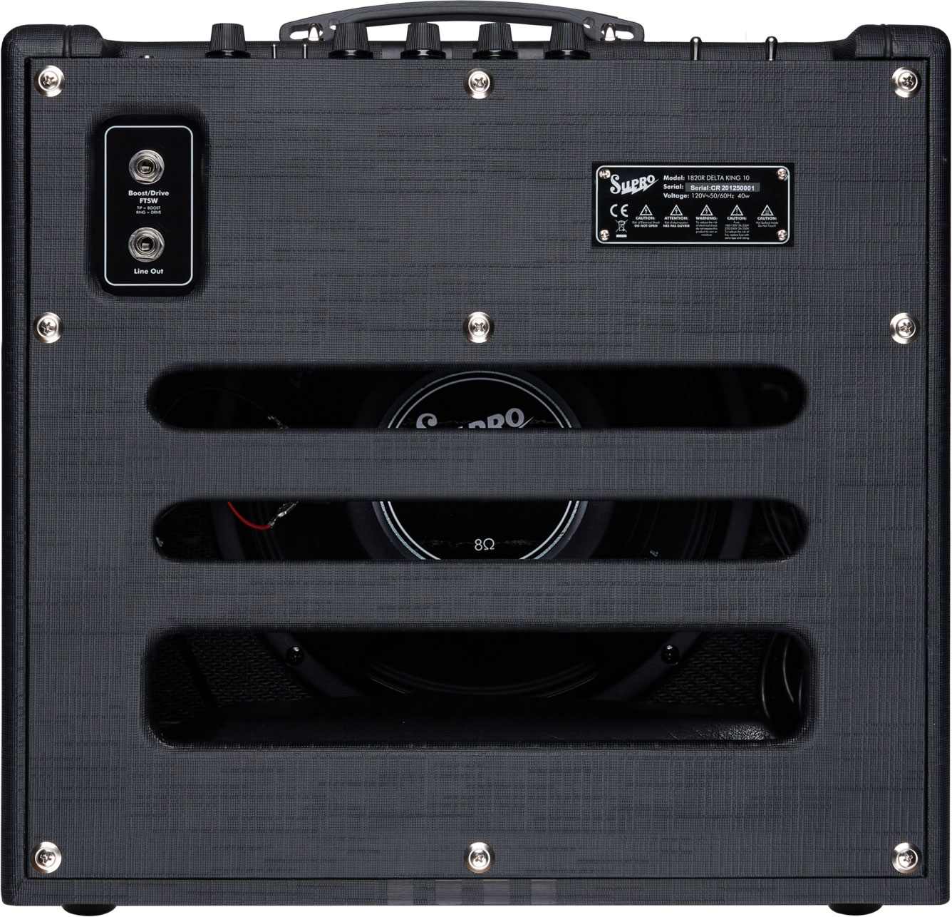 Supro Delta King 10 Combo 5w 1x10 Black/black - Combo für E-Gitarre - Variation 2